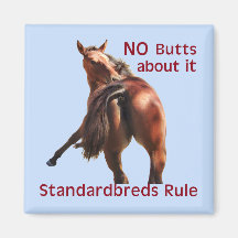 Standardbreds Rule Refrigerator Magnet