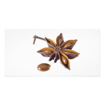 Star anise photo card
