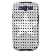 Star Black Samsung Galaxy Case-Mate Cas