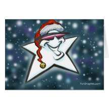 Star Christmas Card