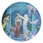 Star Dancer ~The Crowning of Ariel by Lori karels Party Plate
