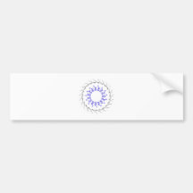 star deisgn bumper sticker