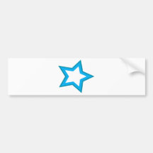 star delicious bumper sticker