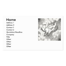 Star Diver Business Card Template