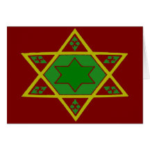 Star of David Card