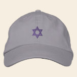 Star of David Embroidered Hat - Customised embroidered hats