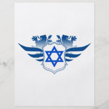 Star of David Flyer Design