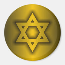 Star of David Fridge Magnets
