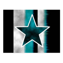 Star - Skullnskin Digital Art Postcard