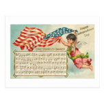Star Spangled Banner Post Card