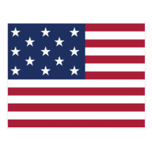 Star Spangled Banner With 13 Stars Postcards