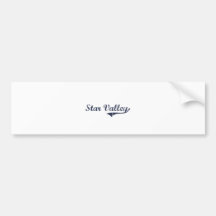 Star Valley Arizona Classic Design Bumper Stickers