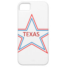 Star with Texas in it. iPhone 5 Cover