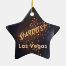 Stardust Hotel Las Vegas Retro Christmas Tree Ornament