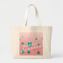 Starfield on your Birthday Tote Bag