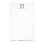 Starfish on the Beach Stationery Design