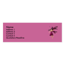 Stargazer Fairy Profile Card Business Cards