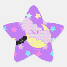 Starry Bats Sticker