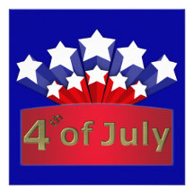 Starry Independence Day Invitation Template