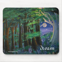 Starry Meadow at the End of the Forest Mouse Pad