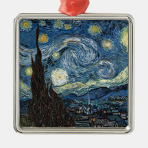 Starry Night by Vincent Van Gogh Christmas Ornament