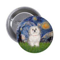 Starry Night - Havanese (F) buttons