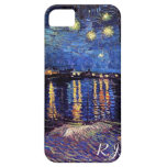 Starry night over the Rhone by Van Gogh iPhone 5 Case