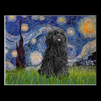 Starry Night - Puli postcards