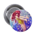 Stars and Moon Fairy Pinback Buttons