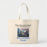 Stars and Stripes Forever Beach Tote Canvas Bags