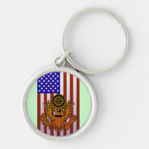Stars and Stripes & Seal キーチェーン