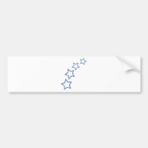 stars bumper sticker