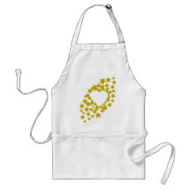 stars-heart apron