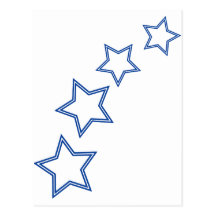 stars post cards