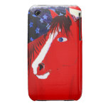 Stars & Stripes Horse iPhone 3 Case