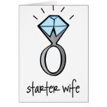 starter wife greeting cards