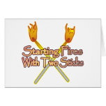 Starting Fires Greeting Cards