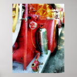 STARTING UNDER $20 Fire Extinguisher on Fire Truck Posters