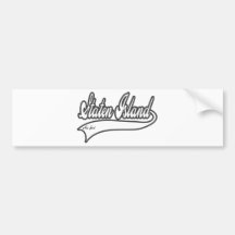 Staten Island New York Bumper Sticker