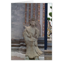 Statue in Bangkok Greeting Cards