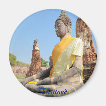 Statue of Buddha Refrigerator Magnet