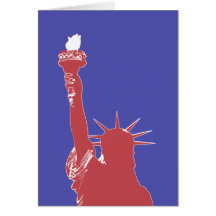 Statue of Liberty Blank Card
