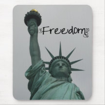 statue of liberty mouse pads