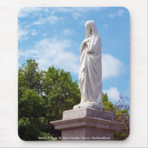 Statue Of Mary Mousepad