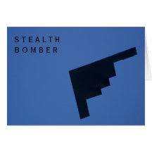 Stealth Bomber Greeting Cards