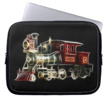Steam Train Locomotive Engine Computer Sleeves