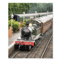 STEAM TRAINS PHOTOGRAPH