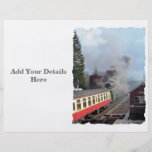 STEAM TRAINS UK FLYER DESIGN