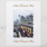 STEAM TRAINS UK FULL COLOR FLYER