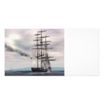 Steaming Home Customized Photo Card